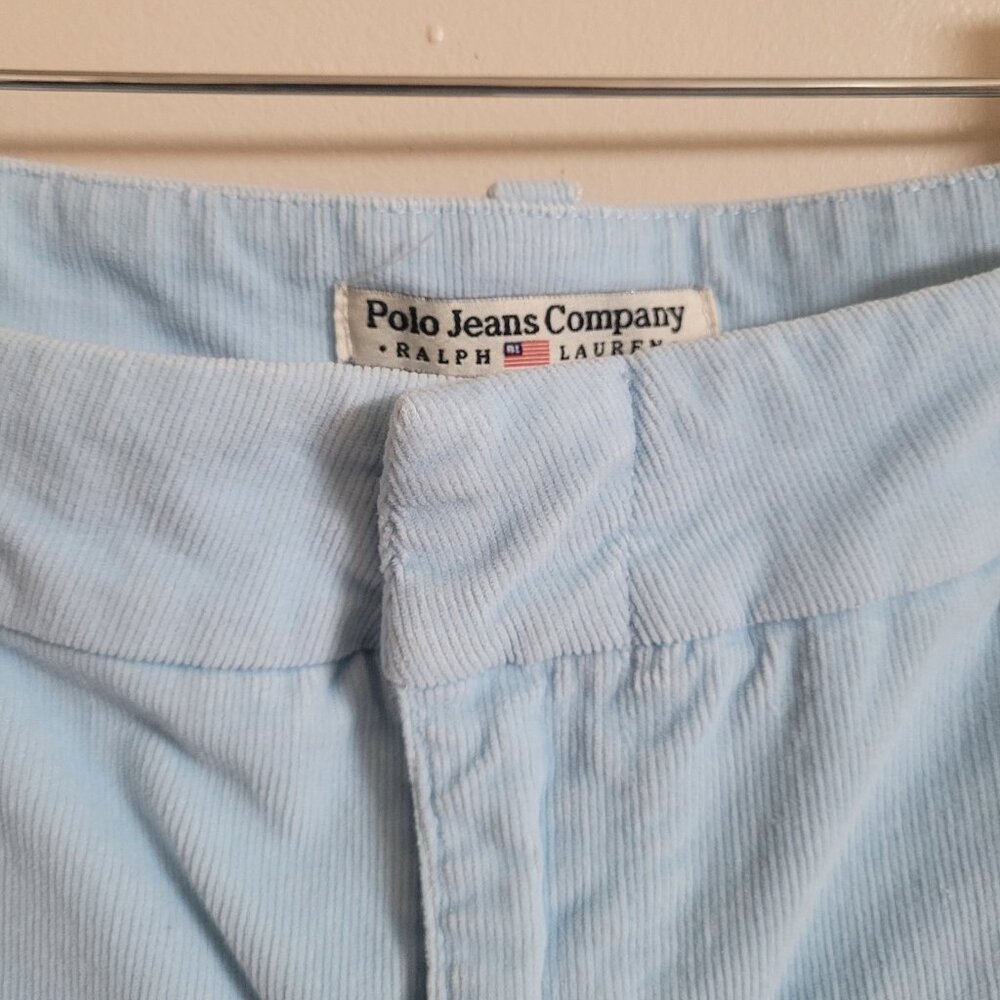 Vintage Polo Jeans Co Ralph Lauren Baby Corduroy Straight Pants 12 - Picture 3 of 11